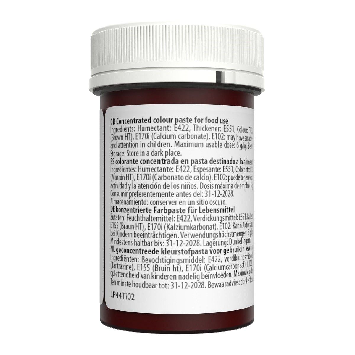 Gelová barva Honey gold medově zlatá Sugarflair 